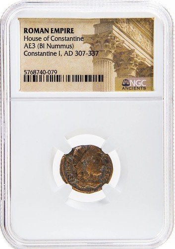 Ancient bronze roman - coin, of
