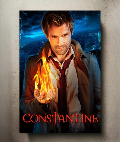 Constantine 8x12 metal - constantine, tv